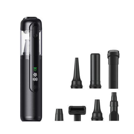 Green Light Dust-Visible Handheld Car Vacuum Cleaner